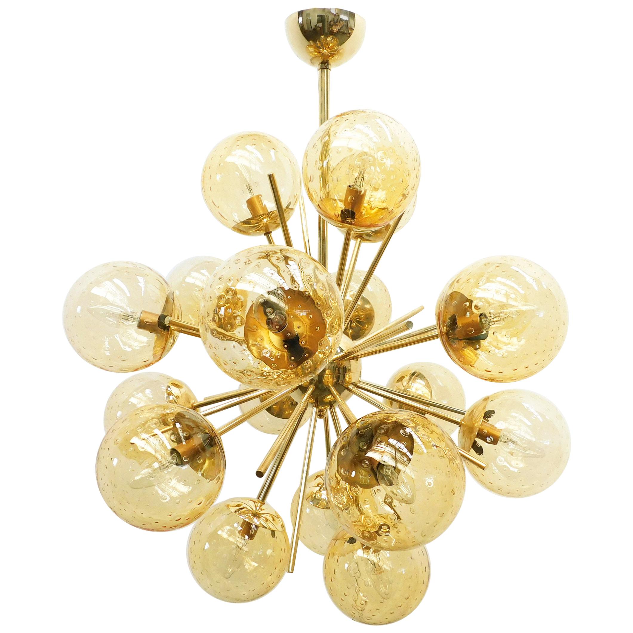 Diciotto Sputnik Chandelier by Fabio Ltd For Sale