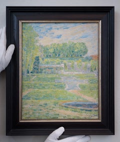 Post-Impressionistic Painting From Saint Cloud, Paris, 1912 by Dick Beer