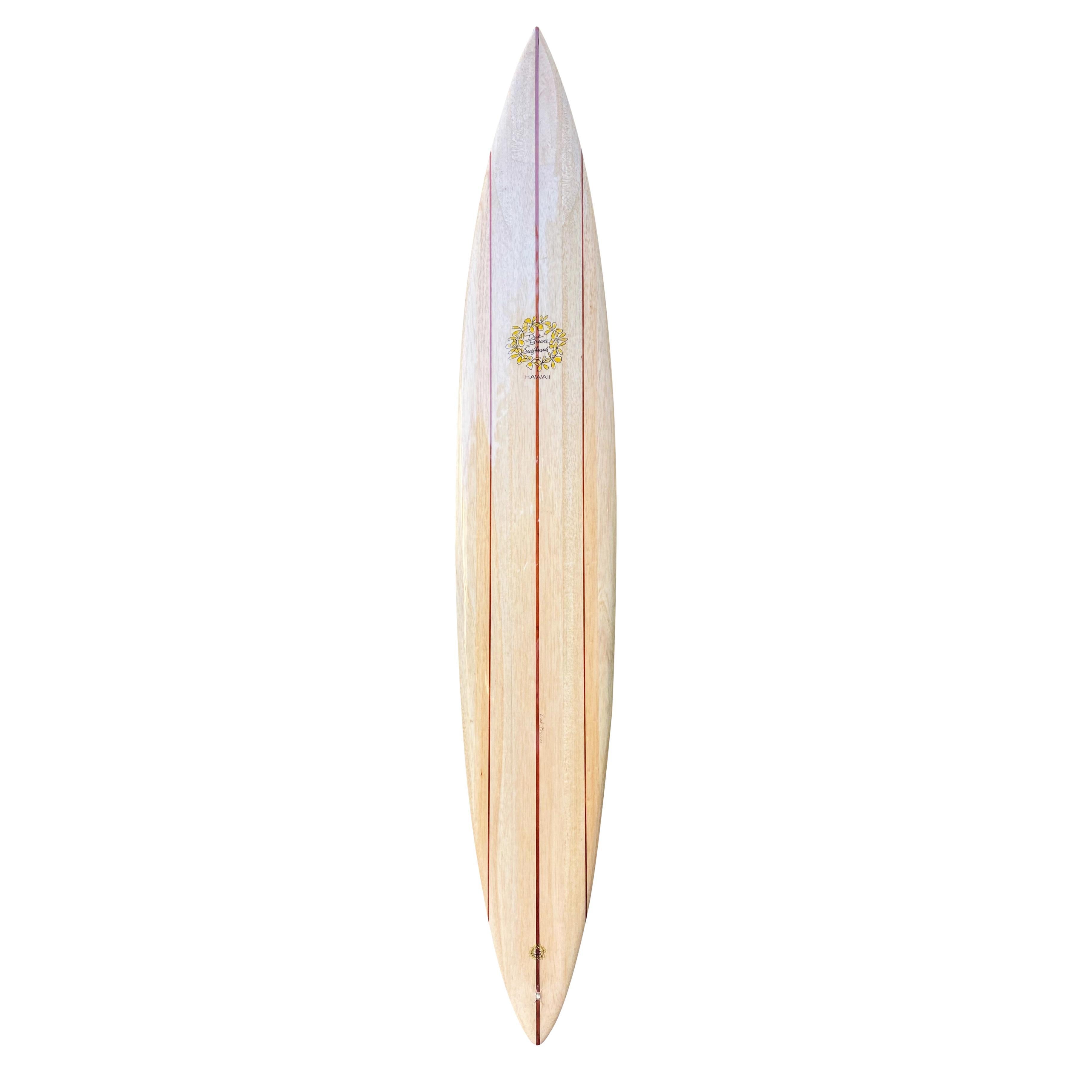 Dick Brewer Hand Shaped Balsawood Surfboard
