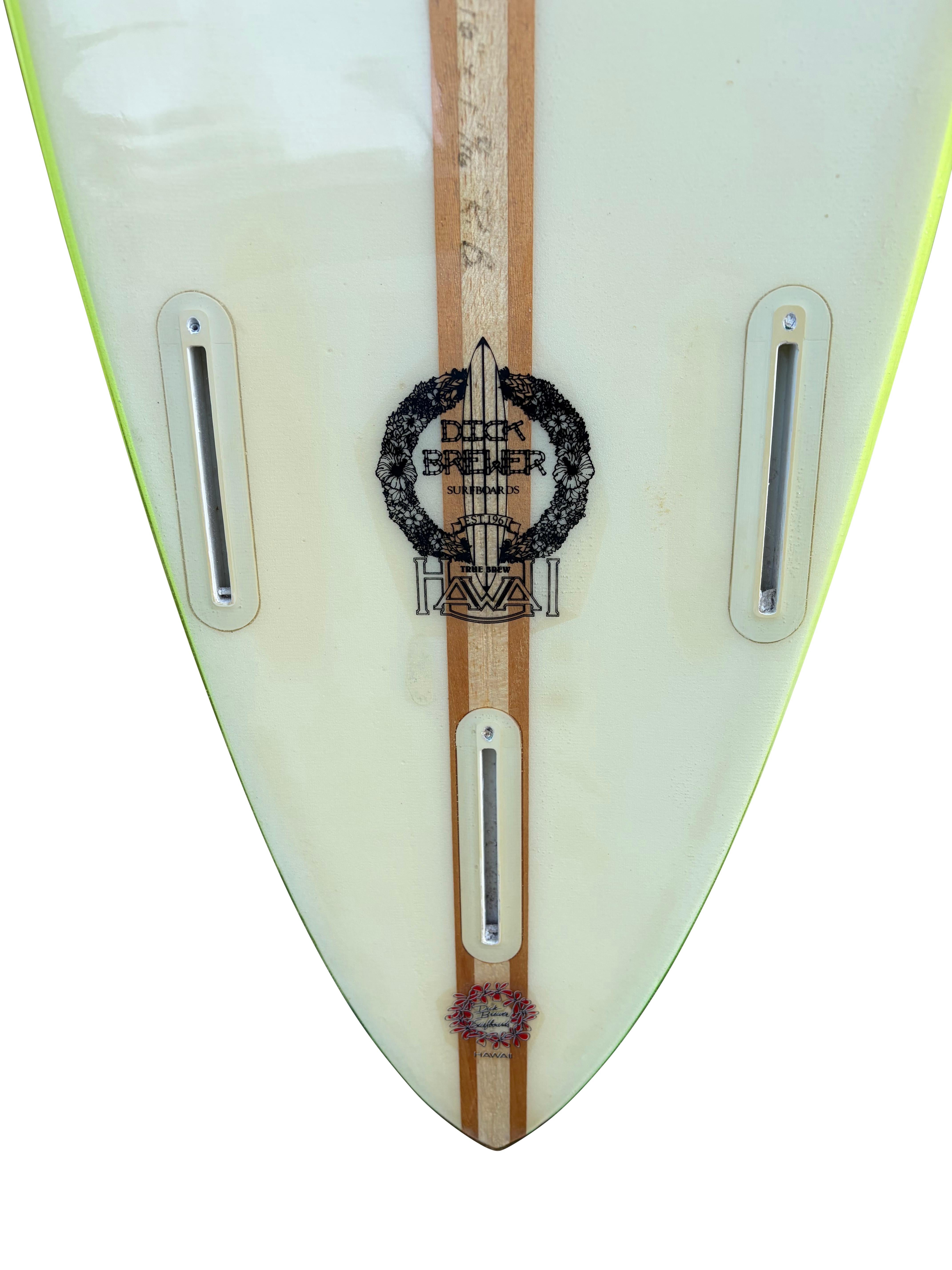 Dick Brewer Tow Surfboard For Sale at 1stDibs