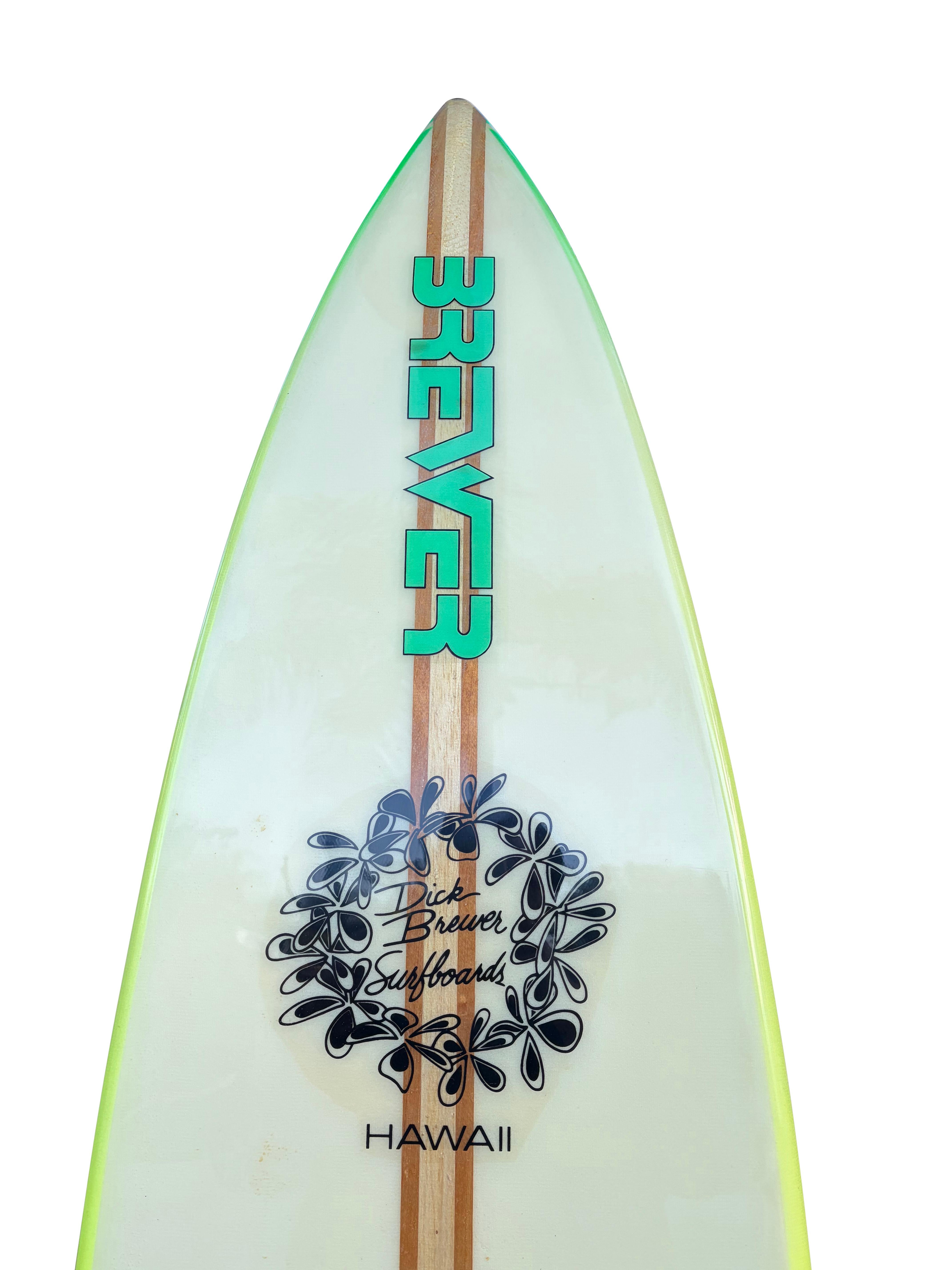 Dick Brewer Tow Surfboard For Sale at 1stDibs
