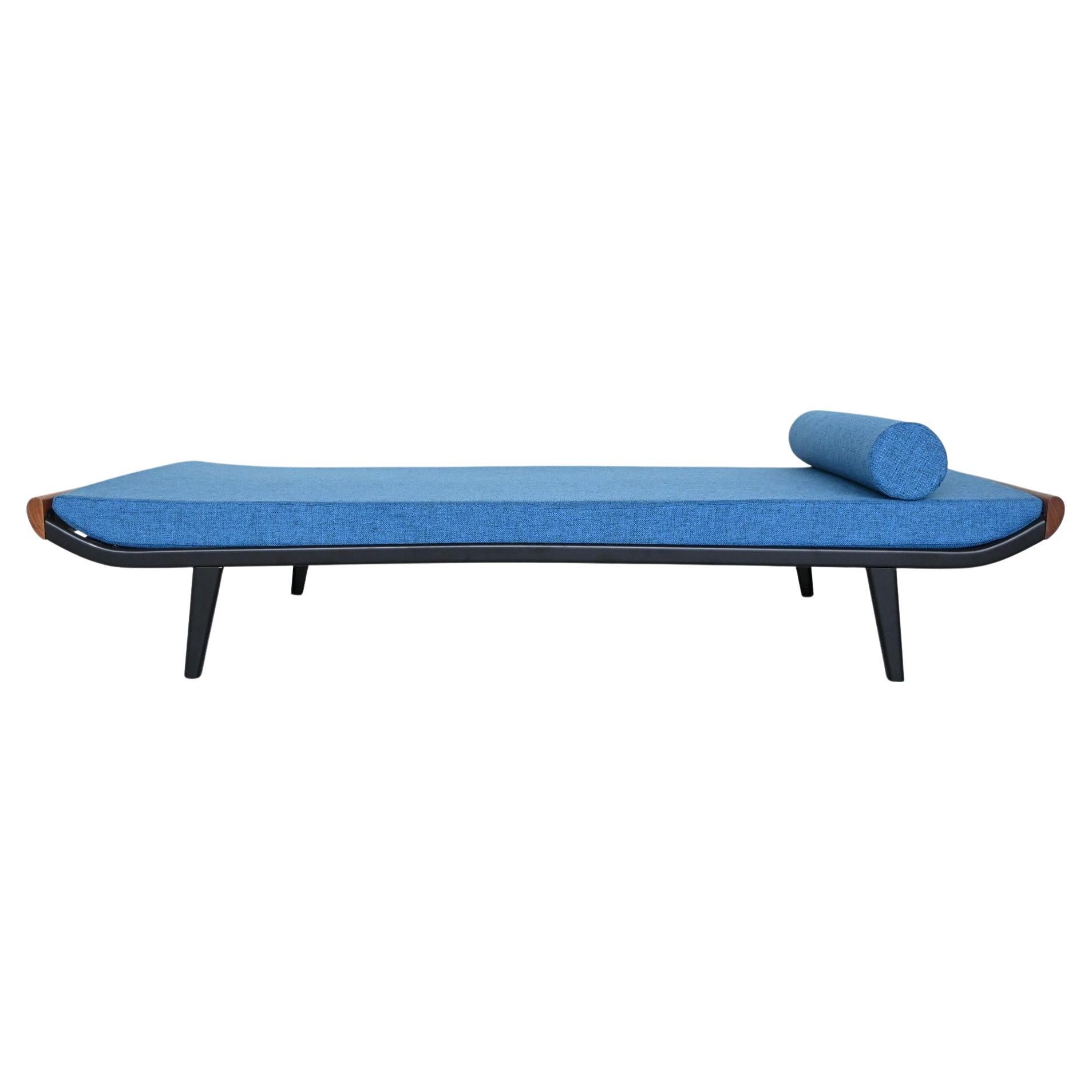 Dick Cordemeijer Cleopatra daybed in blue Auping The Netherlands 1954 For Sale
