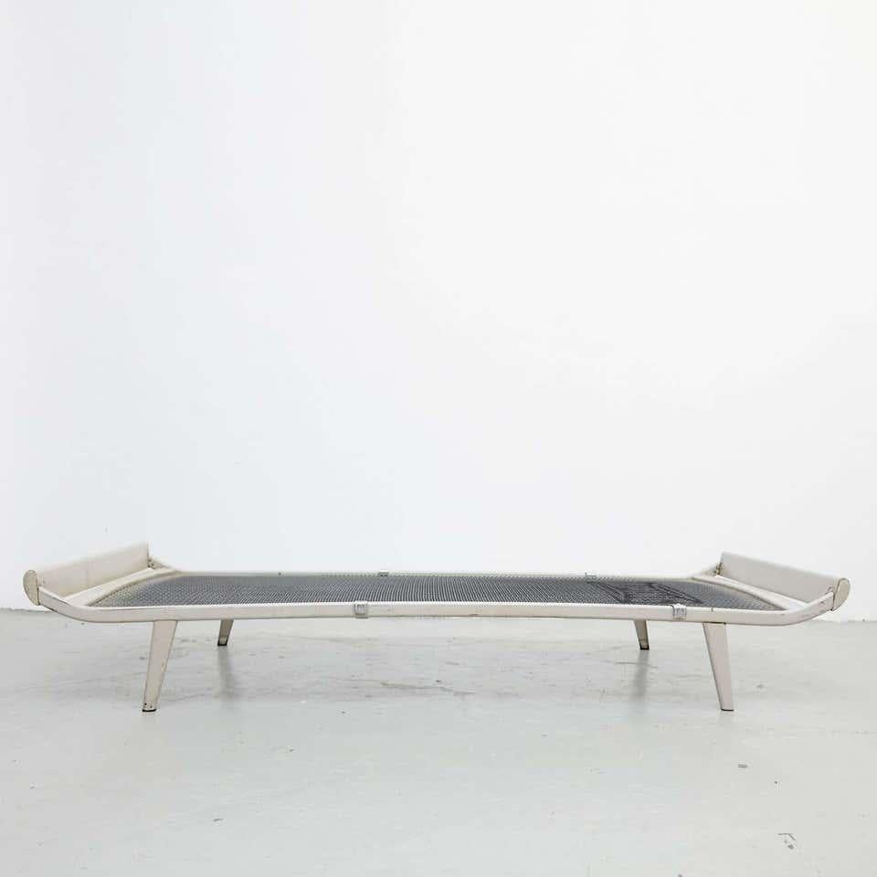 Daybed Cleopatra designed by Dick Cordemeijer manufactured in Netherlands, circa 1950.

In good original condition, with minor wear consistent with age and use, preserving a beautiful patina.

