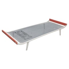 Dick Cordemeijer Mid-Century Modern Metal and Wood Daybed Cleopatra, circa 1950