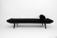 Dick Cordemeijer Mid-Century Modern Metal Daybed Cleopatra, circa 1950 Complete