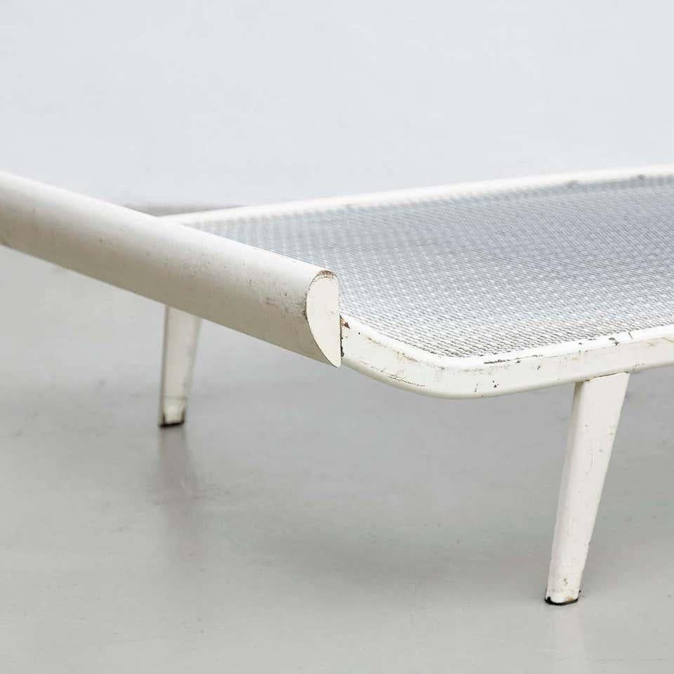 Dick Cordemeijer Mid-Century Modern Metal Daybed Cleopatra, circa 1950 For Sale 8