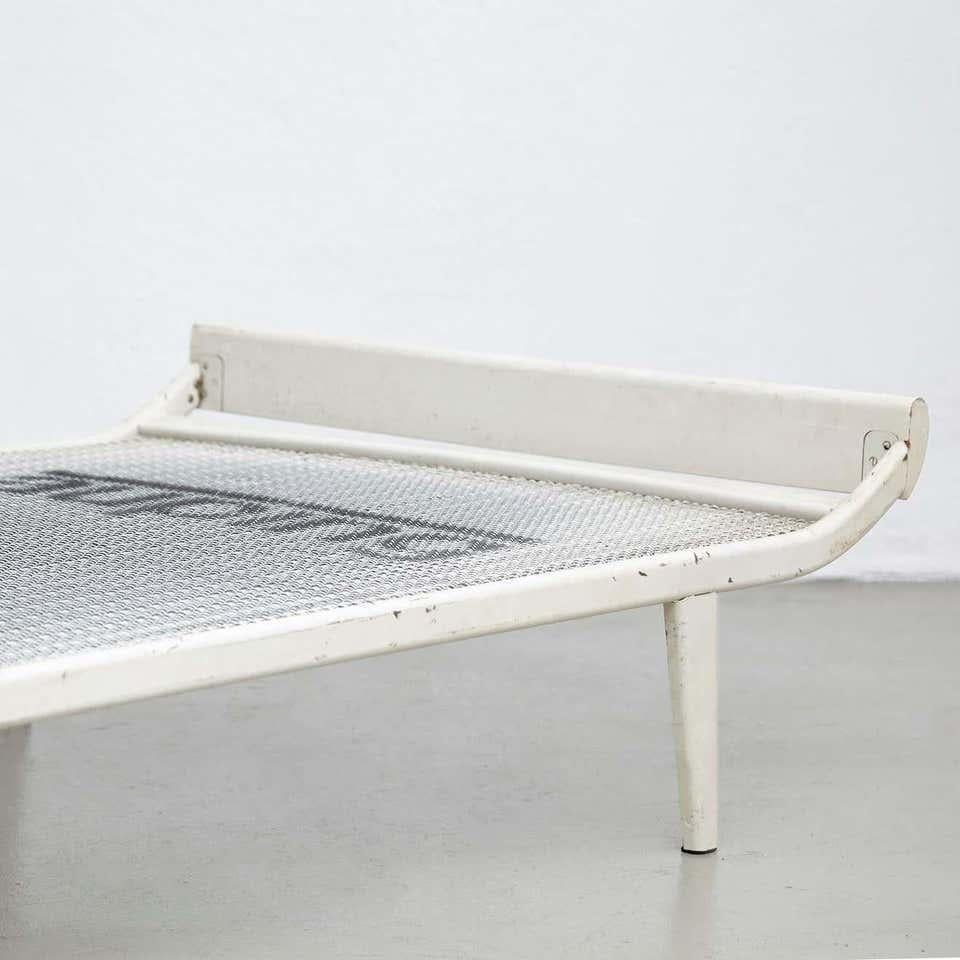 Dick Cordemeijer Mid-Century Modern Metal Daybed Cleopatra, circa 1950 For Sale 9