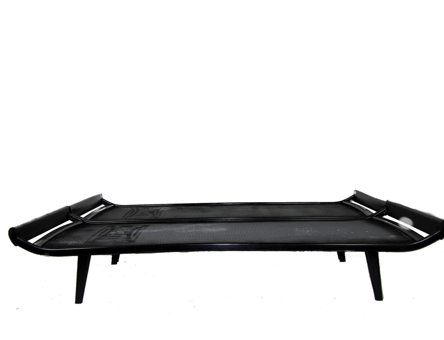 Dick Cordemeijer Mid-Century Modern Metal Daybed Cleopatra, circa 1950 For Sale 2