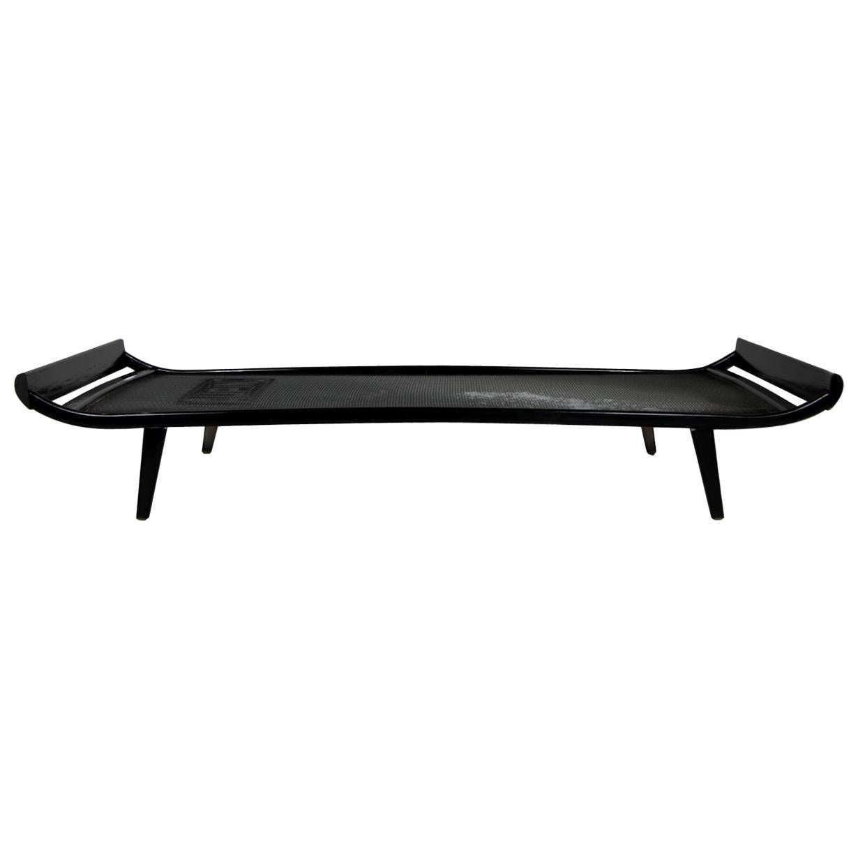 Dick Cordemeijer Mid-Century Modern Metal Daybed Cleopatra, circa 1950 For Sale