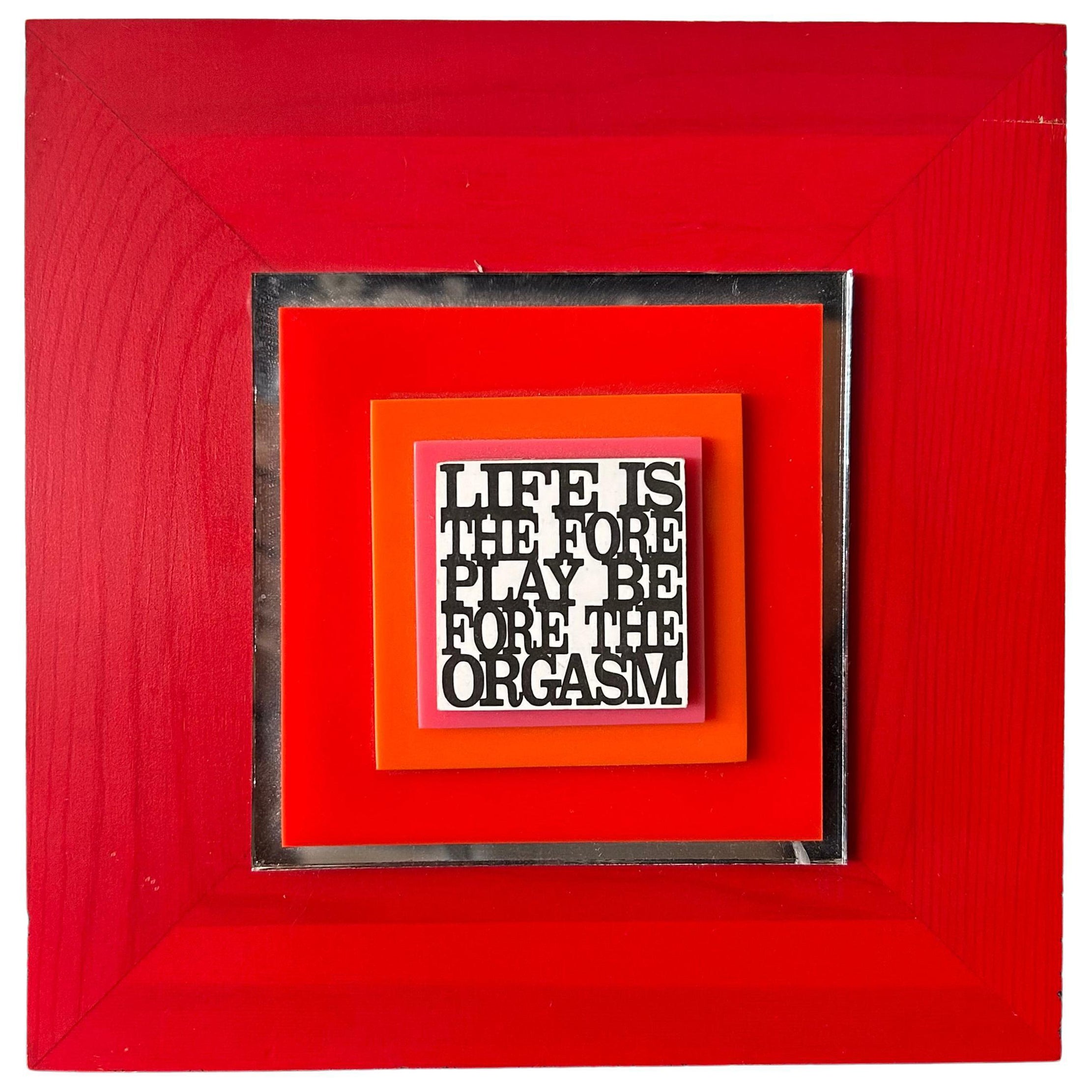 Œuvre d'art texturée des années 1970 de Dick Seeger en vente