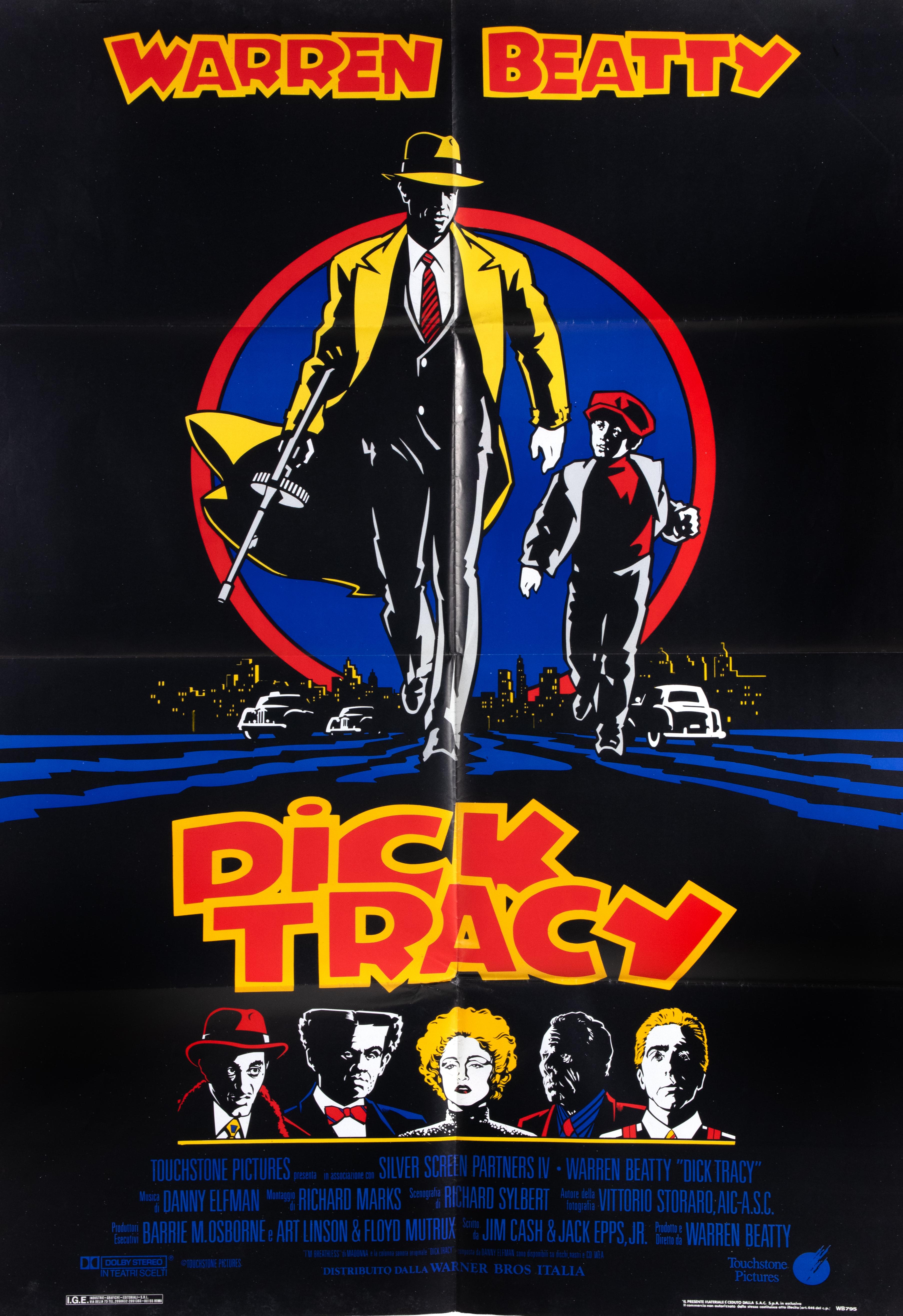 Dick Tracy (1990, Italie) Bon état - En vente à Roma, IT
