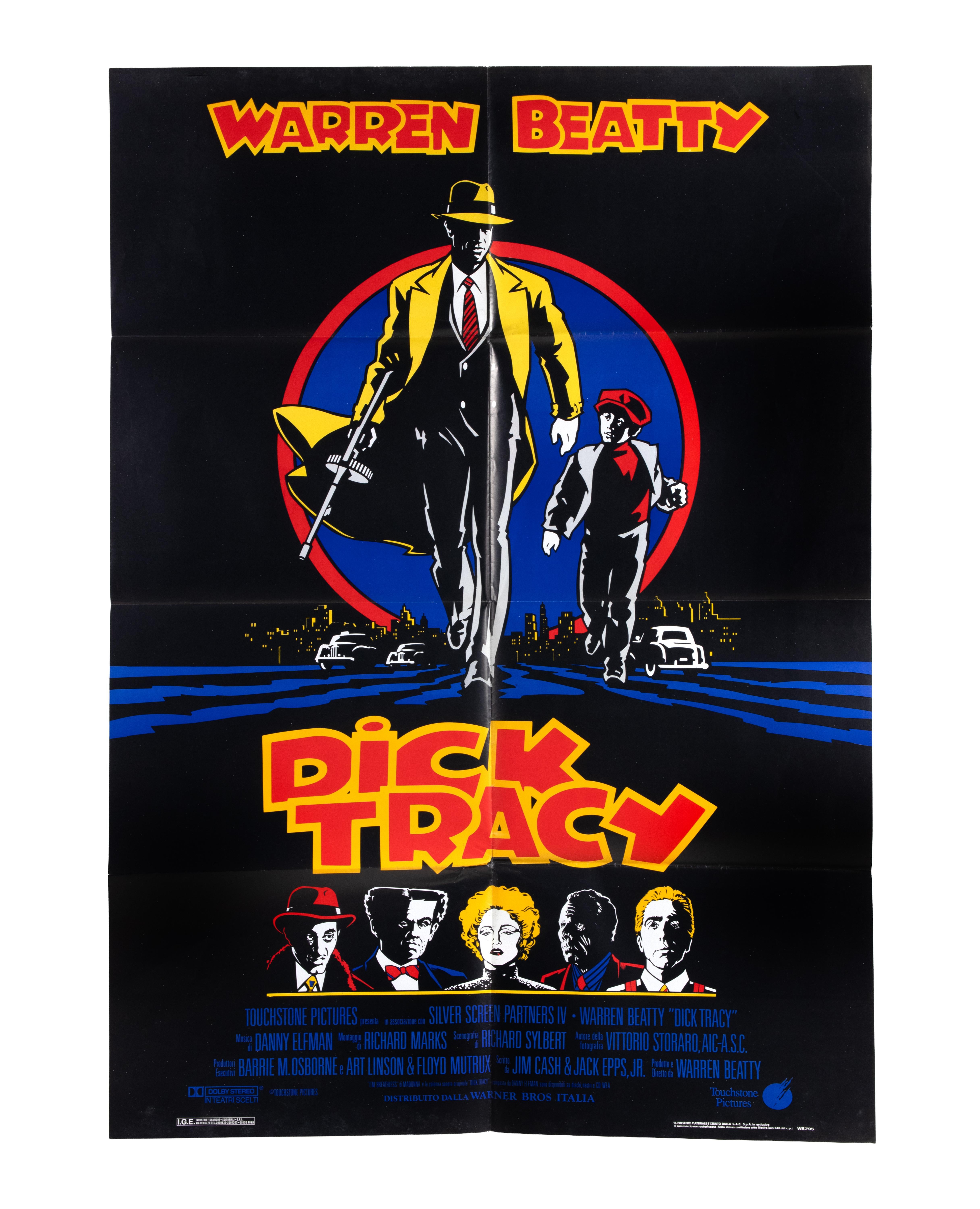 Fin du 20e siècle Dick Tracy (1990, Italie) en vente