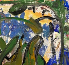 "Untitled" - Abstract Oil Painting, Gestural Abstraction, Contemporary art