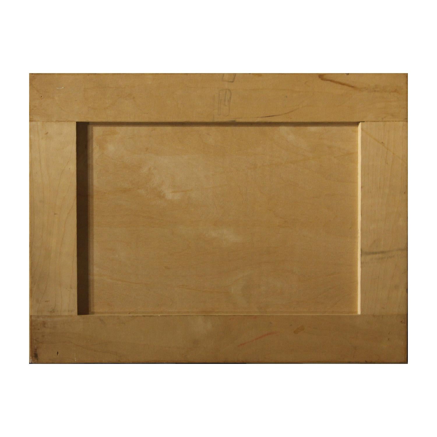 El grabado moderno de estilo expresionista abstracto se realiza sobre una plancha de metal. La hoja está fijada a un soporte de madera para colgarla fácilmente. La obra no está enmarcada.

Biografía del artista: 
Dick Wray, natural de Houston, nació