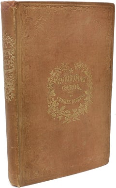 DICKENS. A Christmas Carol. 1843 - FIRST EDITION 2ND ISSUE - IN ORIGINAL CLOTH