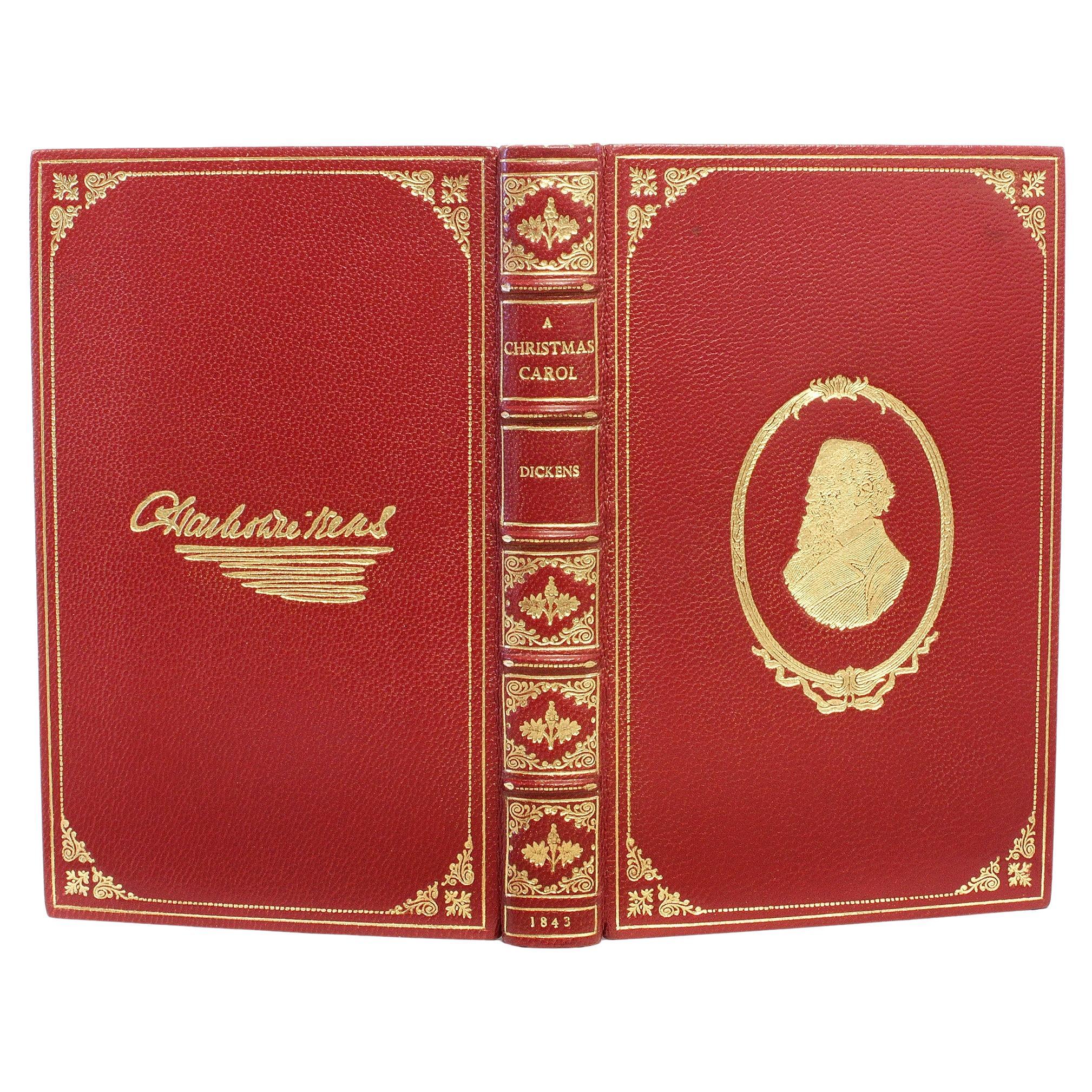 DICKENS. A Christmas Carol. 1843 - FIRST EDITION FIRST ISSUE - IN A FINE BINDING