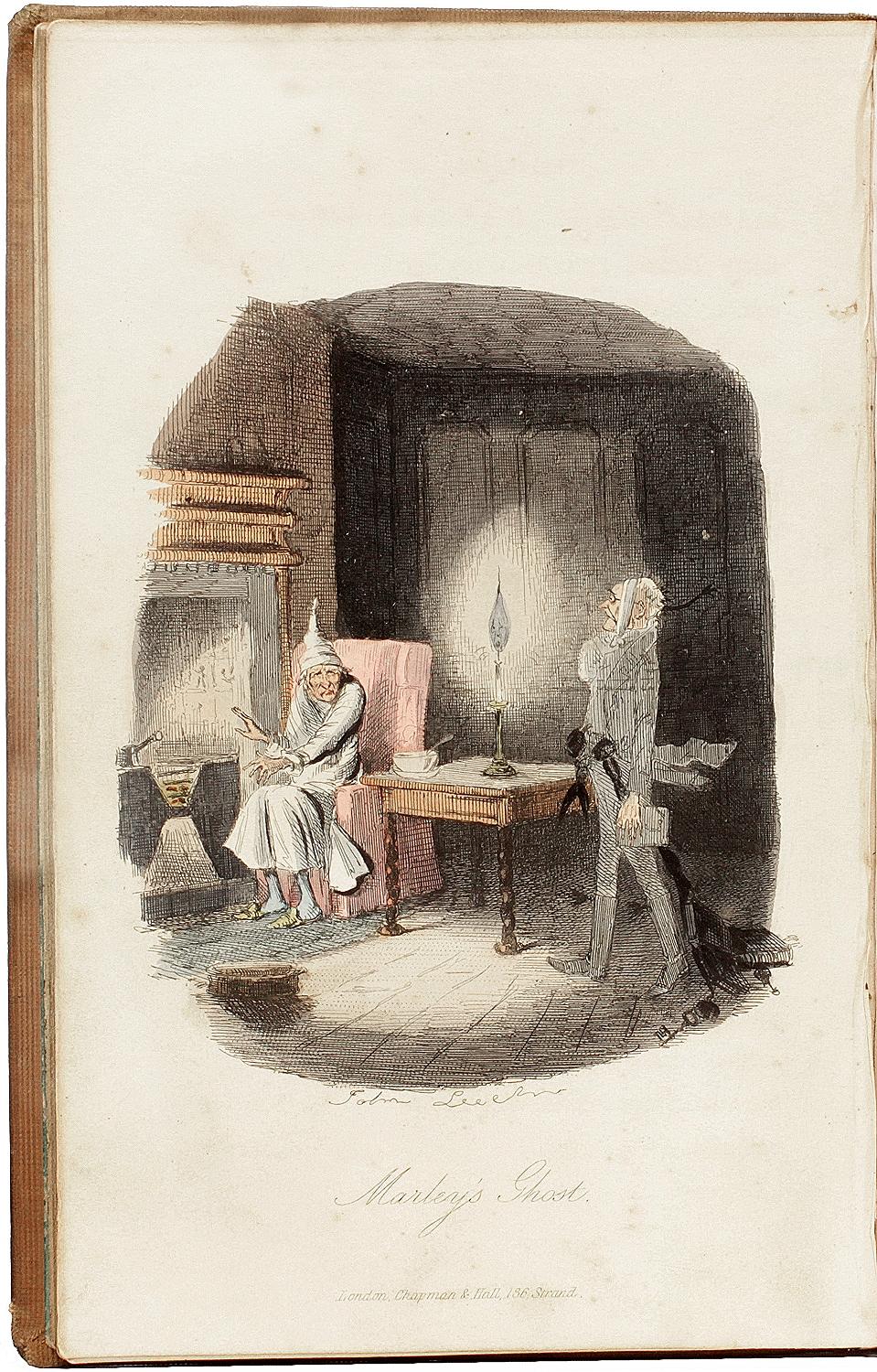 DICKENS. Cuento de Navidad 1843 - PRIMERA EDICIÓN - EN TELA ORIGINAL Mediados del siglo XIX en venta