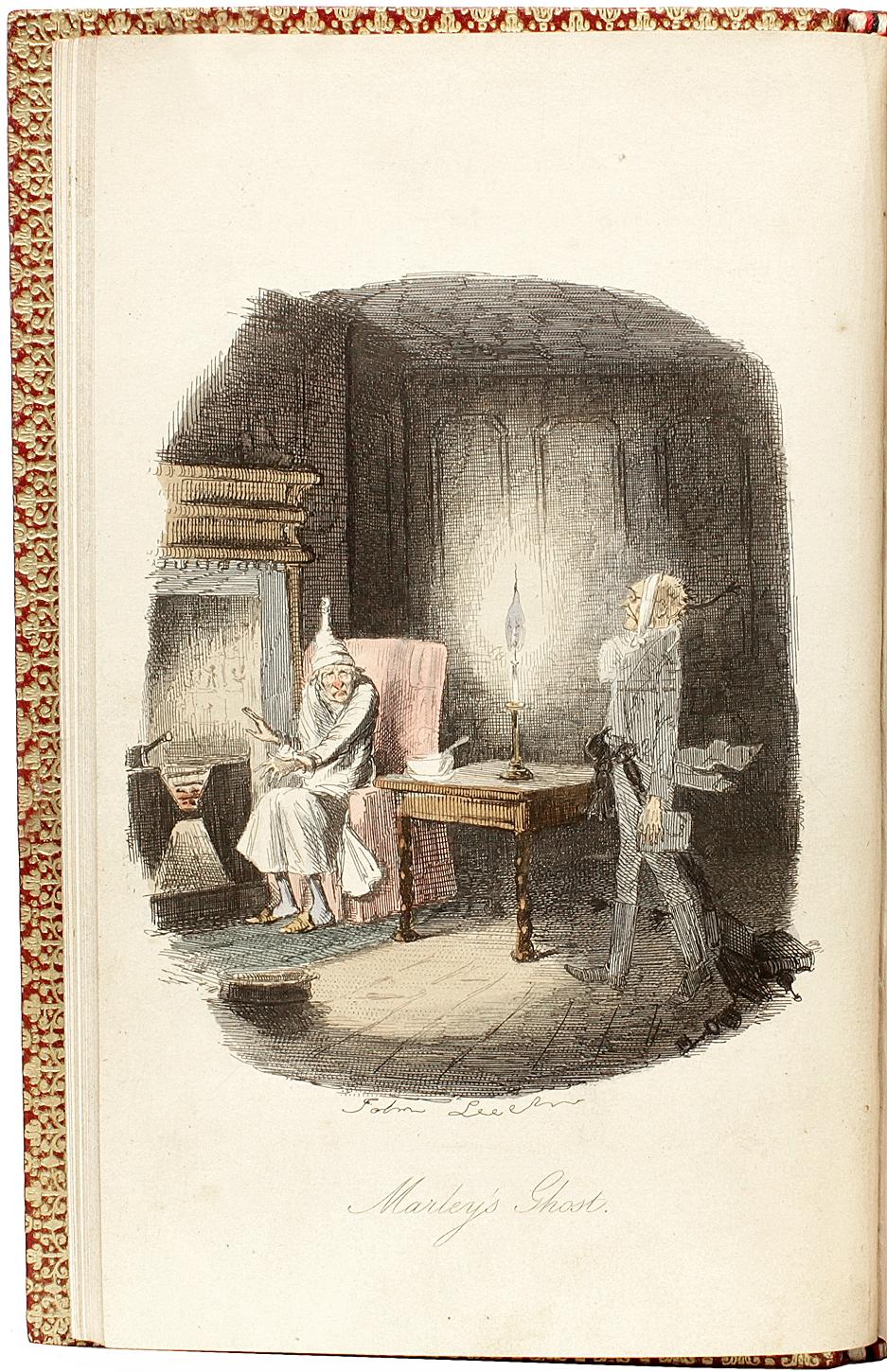 Metà XIX secolo DICKENS. Un canto di Natale. PRIMA EDIZIONE 2A EDIZIONE - 1843 - IN BELLA RILEGATURA! in vendita