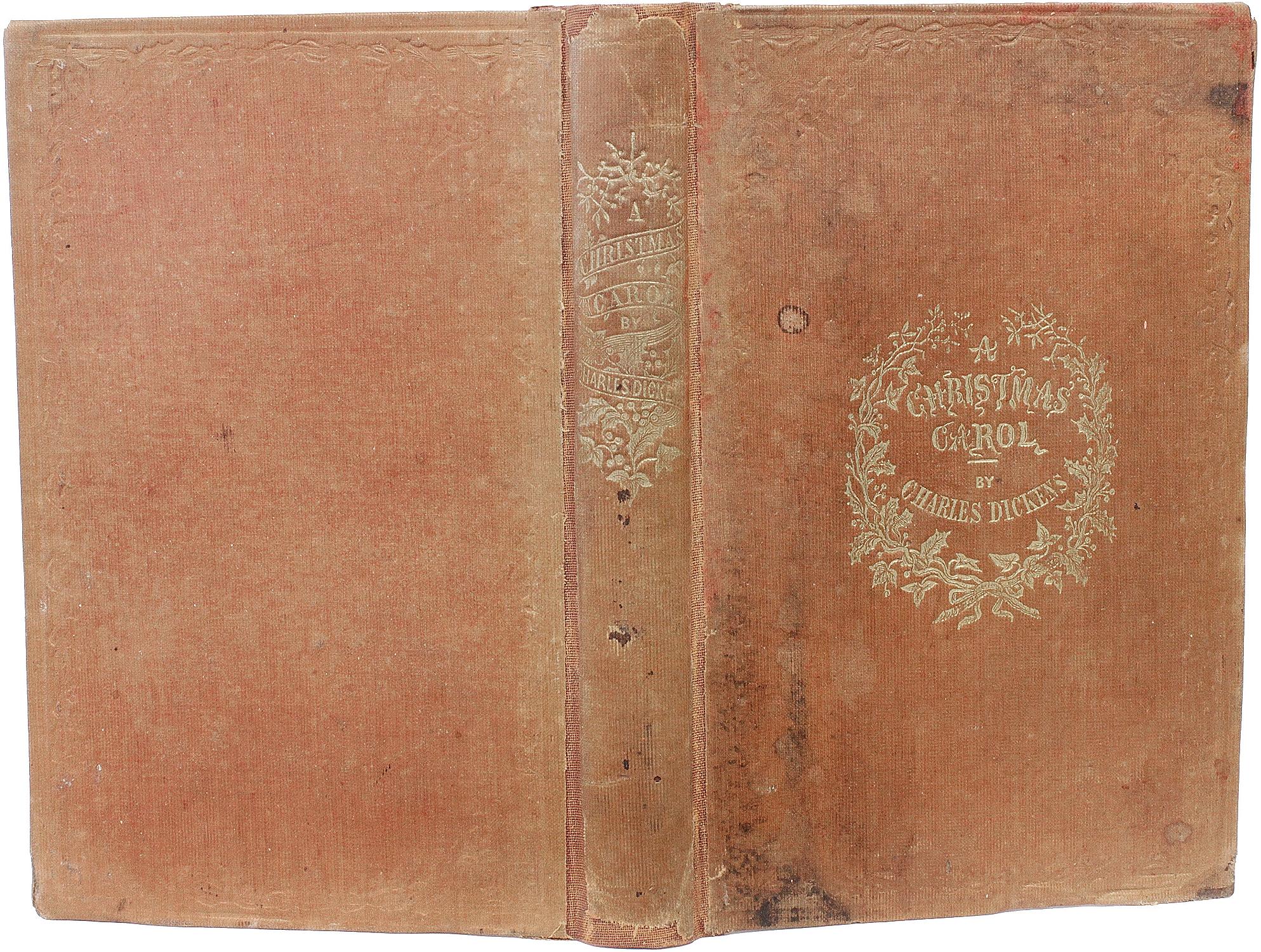 Britannique DICKENS. Le chant de Noël. Première édition 2ND ÉDITION - 1843 - EN ROBE D'ORIGINE en vente