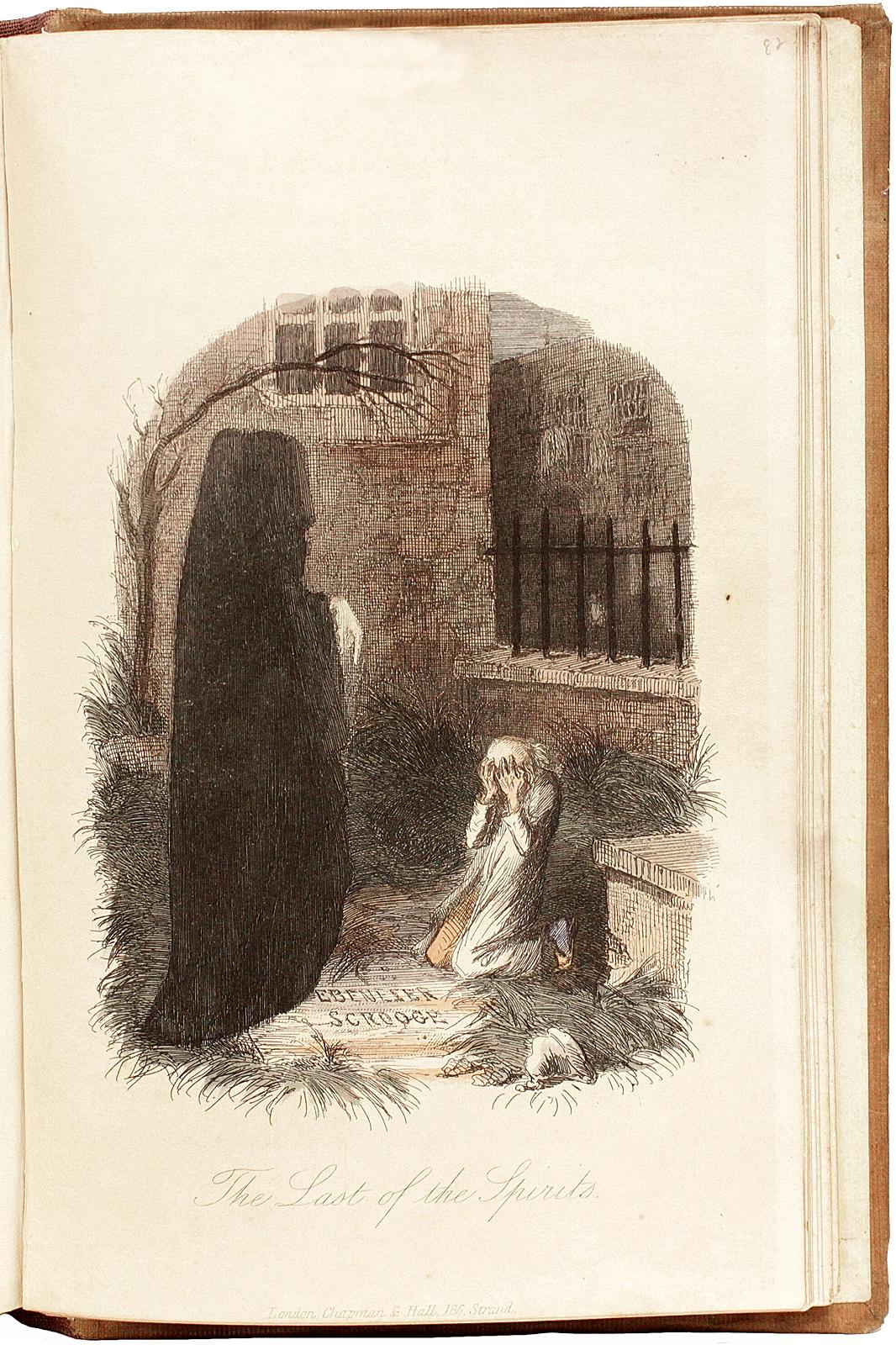 DICKENS. Le chant de Noël. Première édition 2ND ÉDITION - 1843 - EN ROBE D'ORIGINE en vente 1