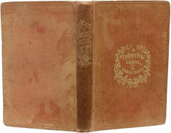 DICKENS. A Christmas Carol. FIRST EDITION 2ND ISSUE - IN ORIGINAL CLOTH - 1843