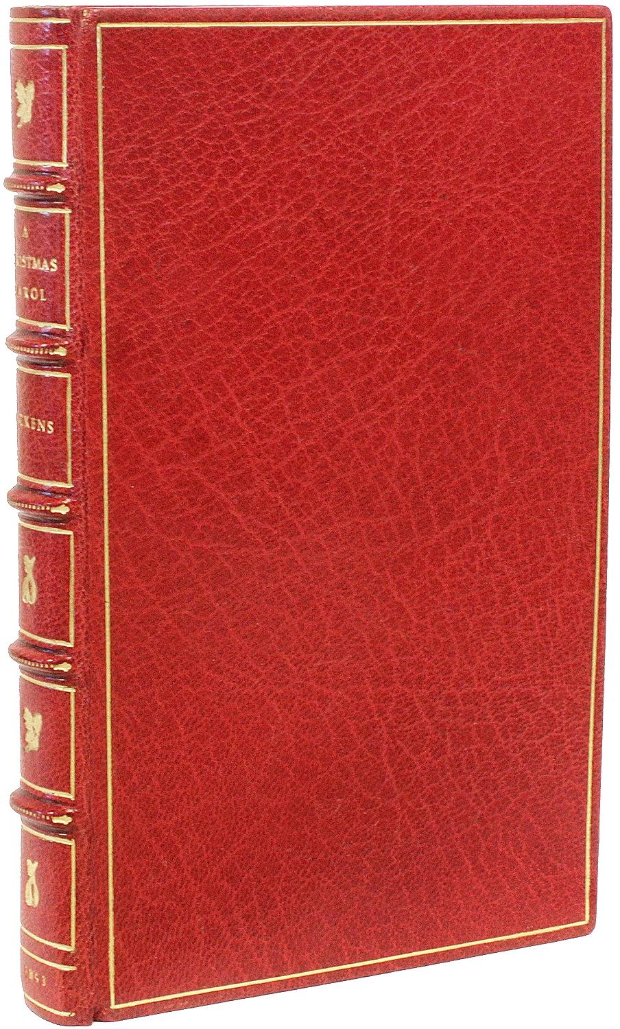 AUTHOR: DICKENS, Charles. 

TITLE: A Christmas Carol In Prose Being A Ghost Story of Christmas.

PUBLISHER: London: Chapman and Hall, 1843.

DESCRIPTION: FIRST EDITION FIRST ISSUE. 1 vol., 6-5/8