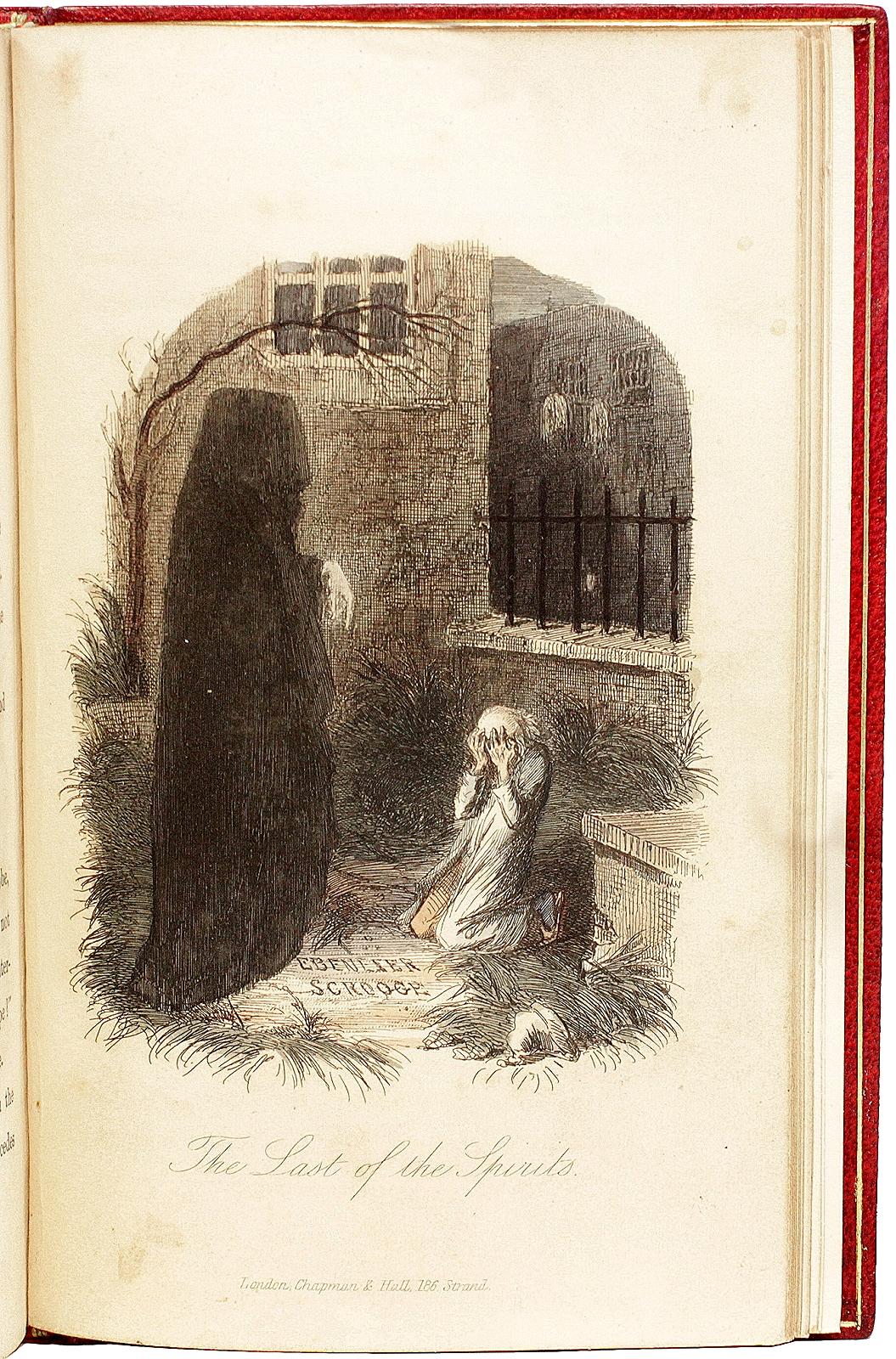 DICKENS. A Christmas Carol. FIRST EDITION FIRST ISSUE - 1843 - IN A FINE BINDING In Good Condition In Hillsborough, NJ