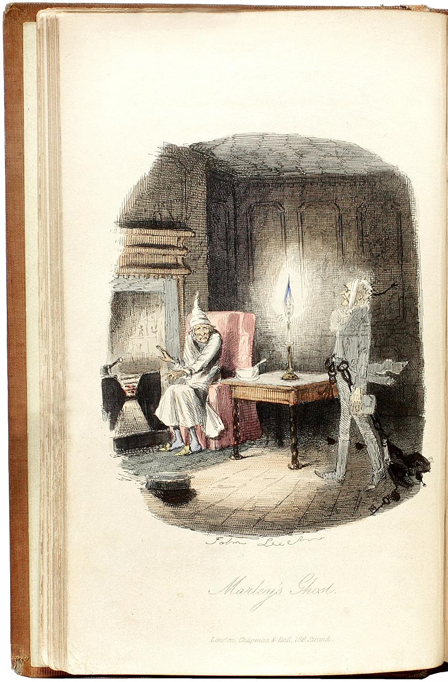 Britannique DICKENS. Le chant de Noël. Première ÉDITION - 1843 - EN ROBE D'ORIGINE en vente