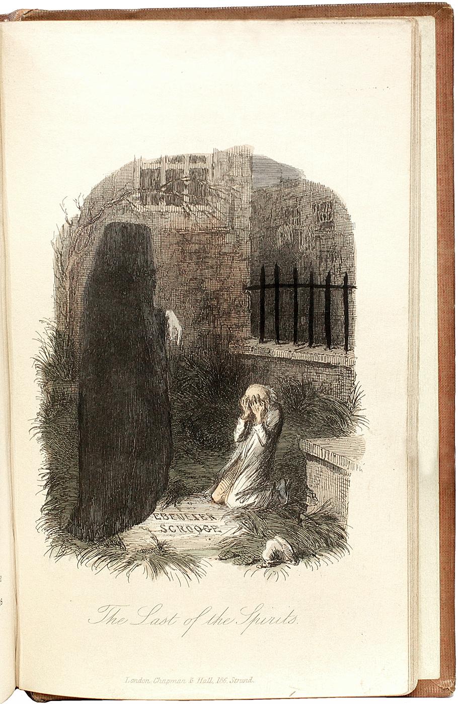 DICKENS. Le chant de Noël. Première ÉDITION - 1843 - EN ROBE D'ORIGINE Bon état - En vente à Hillsborough, NJ