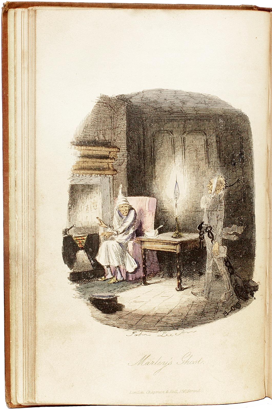 British DICKENS. A Christmas Carol. SECOND EDITION - 1843 - IN THE ORIGINAL CLOTH For Sale