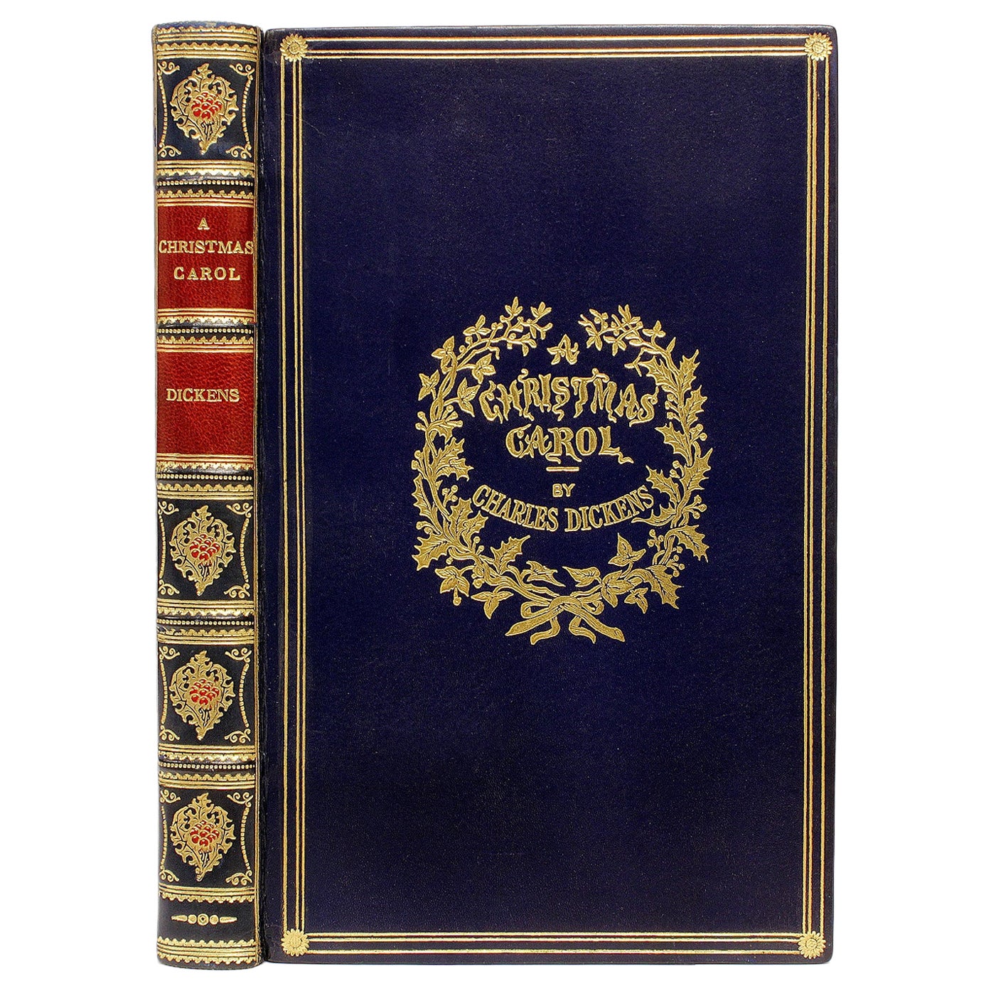 DICKENS, Charles. A Christmas Carol. FACSIMILIE EDITION - IN A FINE BINDING! For Sale