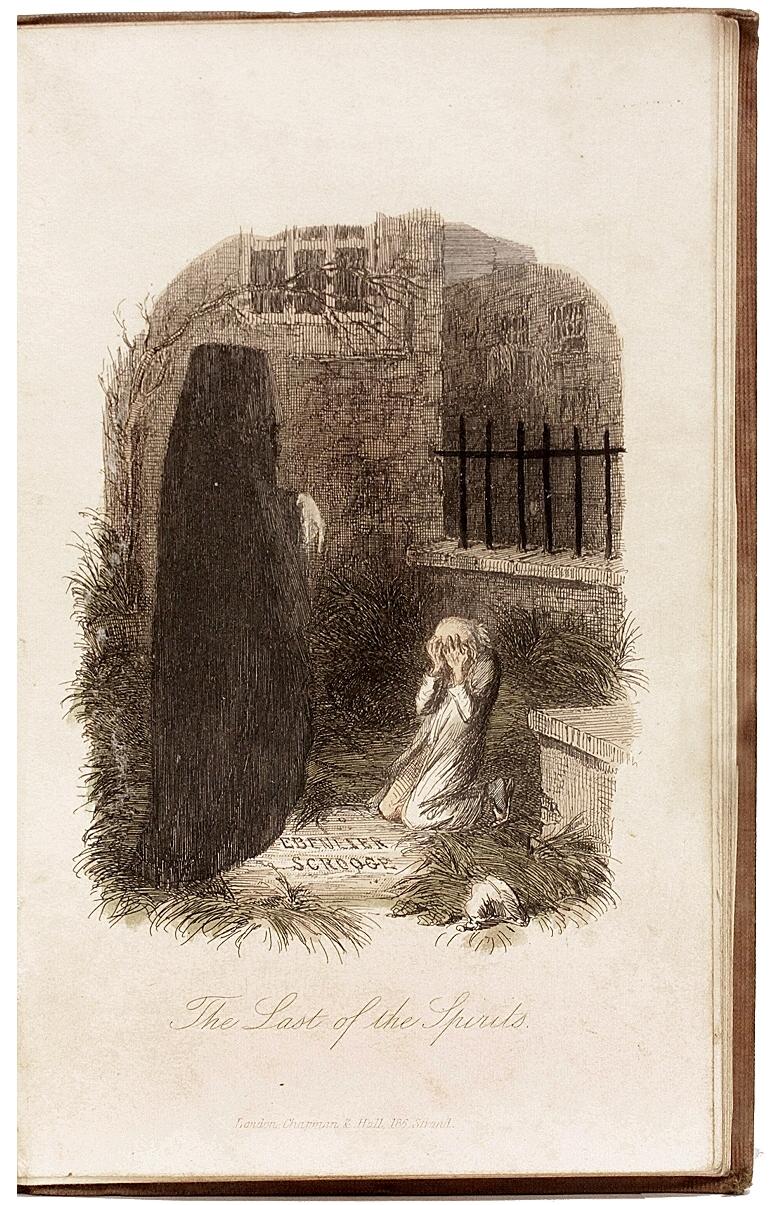 Dickens, Charles, a Christmas Carol, First Edition Second Issue, 1843 In Good Condition In Hillsborough, NJ
