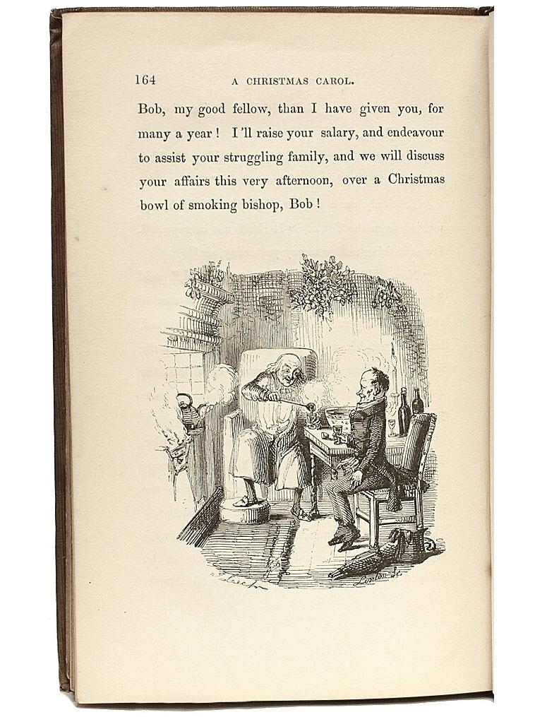 Dickens, Charles, a Christmas Carol, Third Edition, 1843, in Original Cloth 1