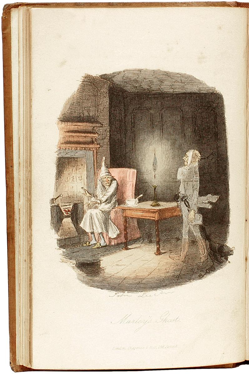 Mid-19th Century Dickens, Charles, A Christmas Carol, Third Edition, in Original Cloth, 1843