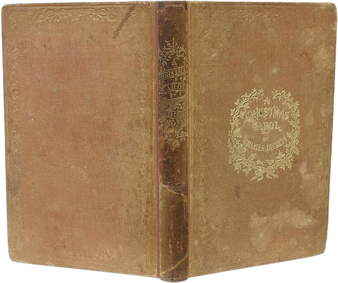 Dickens, Charles, A Christmas Carol, Third Edition, in Original Cloth, 1843 1