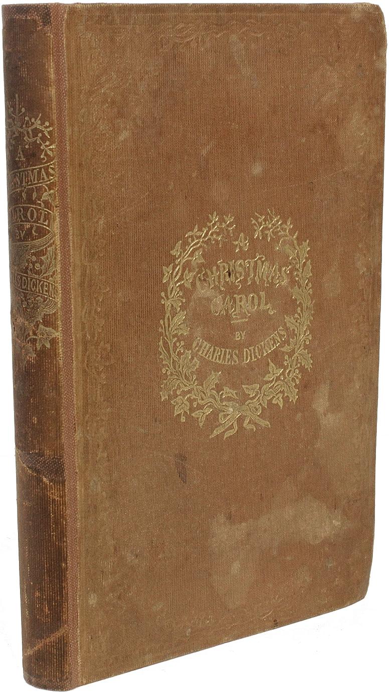 Dickens, Charles, A Christmas Carol, Third Edition, in Original Cloth, 1843 2