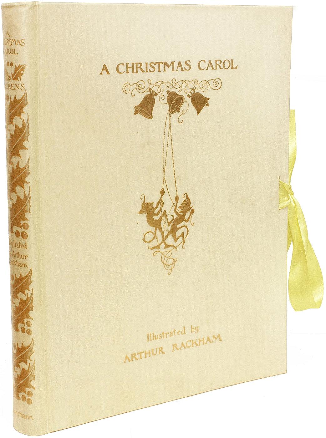AUTHOR: DICKENS, Charles (Arthur Rackham)

TITLE: A Christmas Carol.

PUBLISHER: London: Heinemann, 1915.

DESCRIPTION: LIMITED SIGNED EDITION. 1 vol., 11-9/16