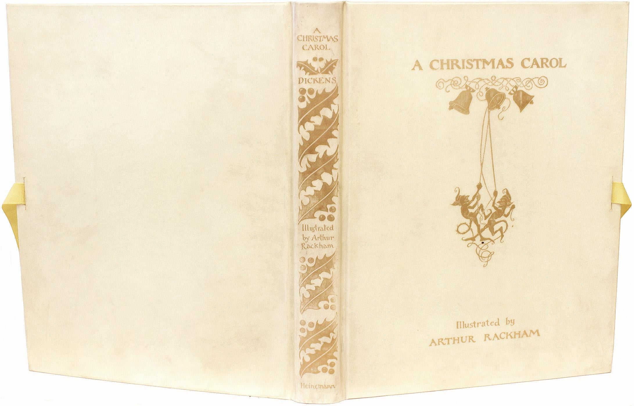 Américain DICKENS (Arthur Rackham). Le chant de Noël. Édition LIMITÉE SIGNÉE en vente