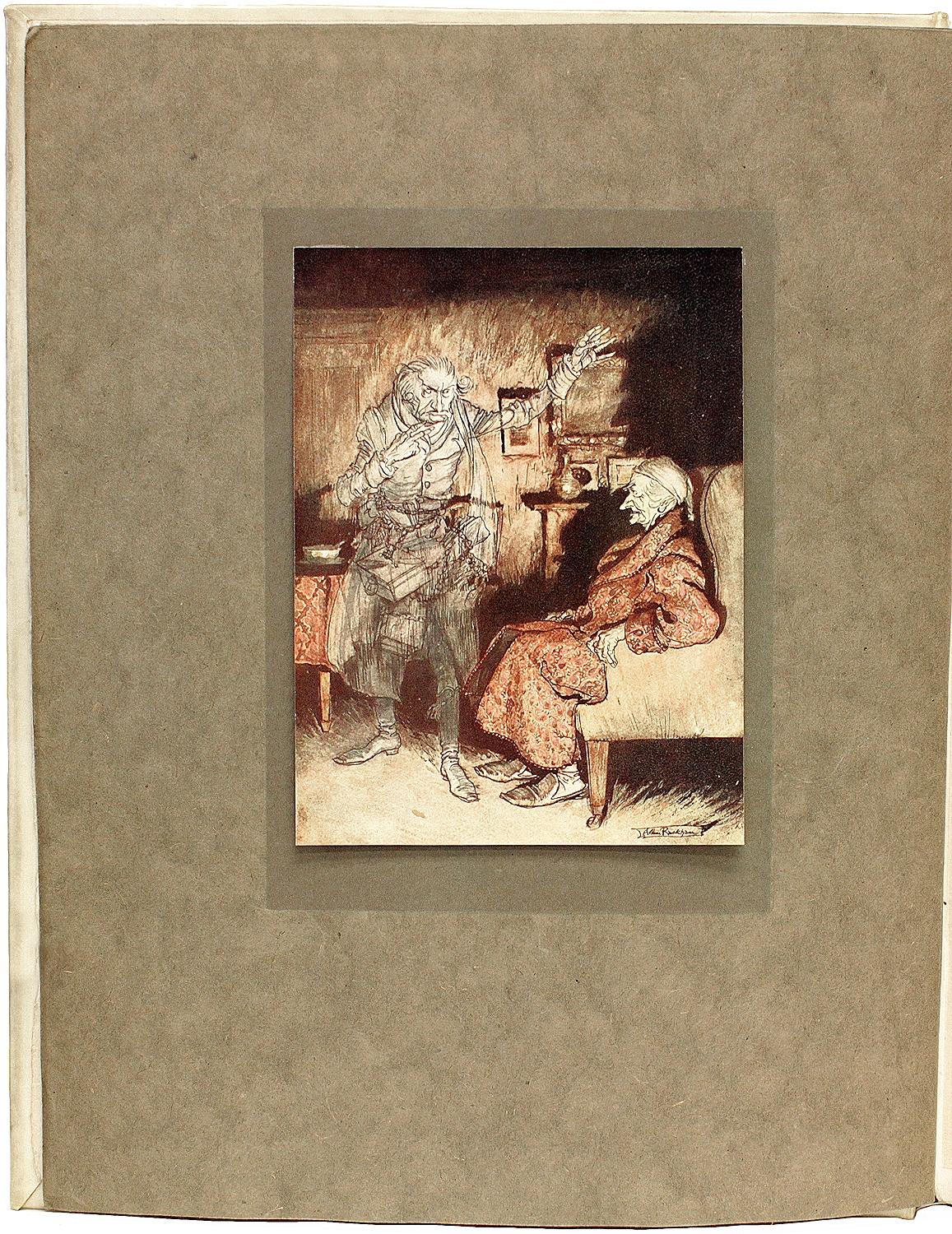 Leather DICKENS, Charles (Arthur Rackham). A Christmas Carol. LIMITED SIGNED EDITION For Sale