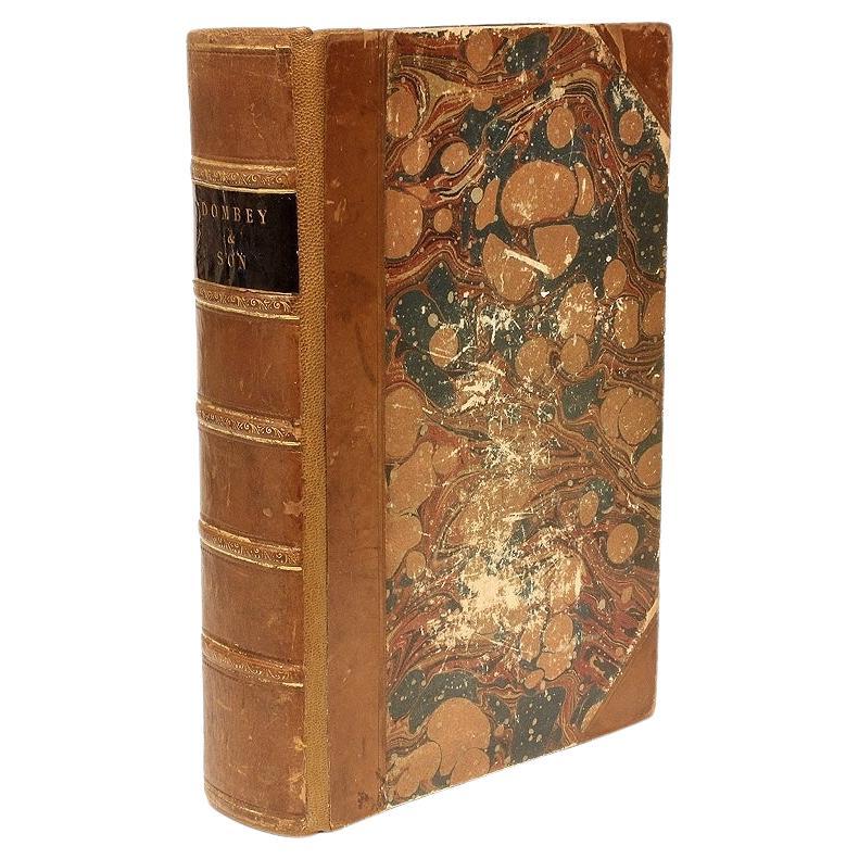 DICKENS, Charles, Dombey and Son, '1848, First Edition Bound from the Parts' For Sale