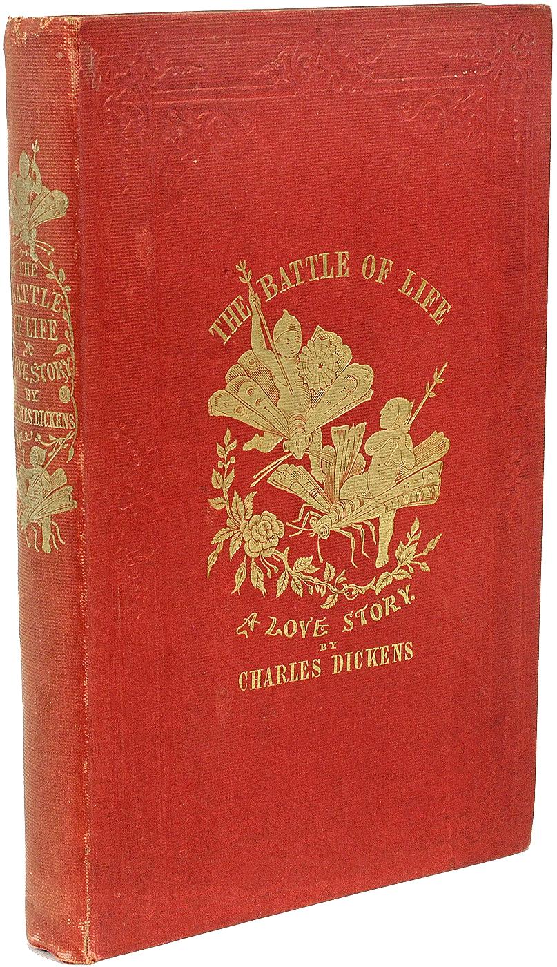 Milieu du XIXe siècle DICKENS, Charles. La bataille de la vie Une histoire d'amour. (1846, première édition) en vente