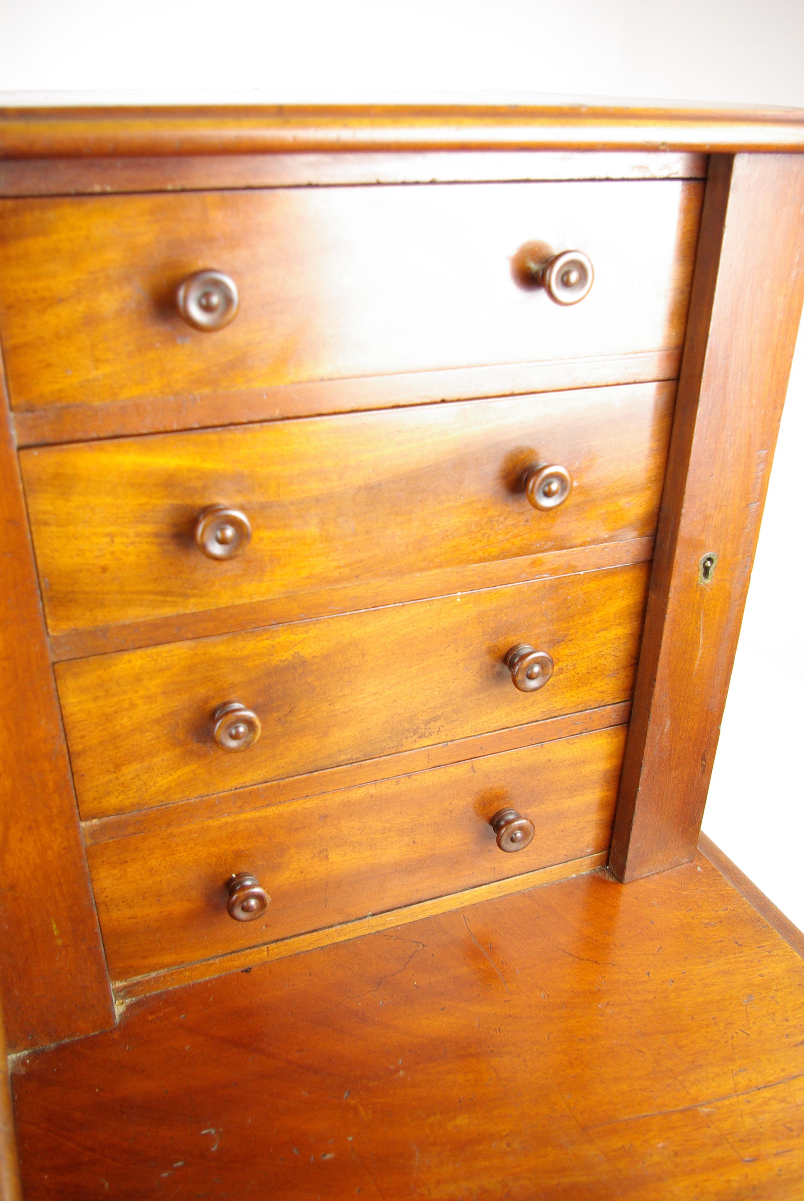 vintage walnut desk