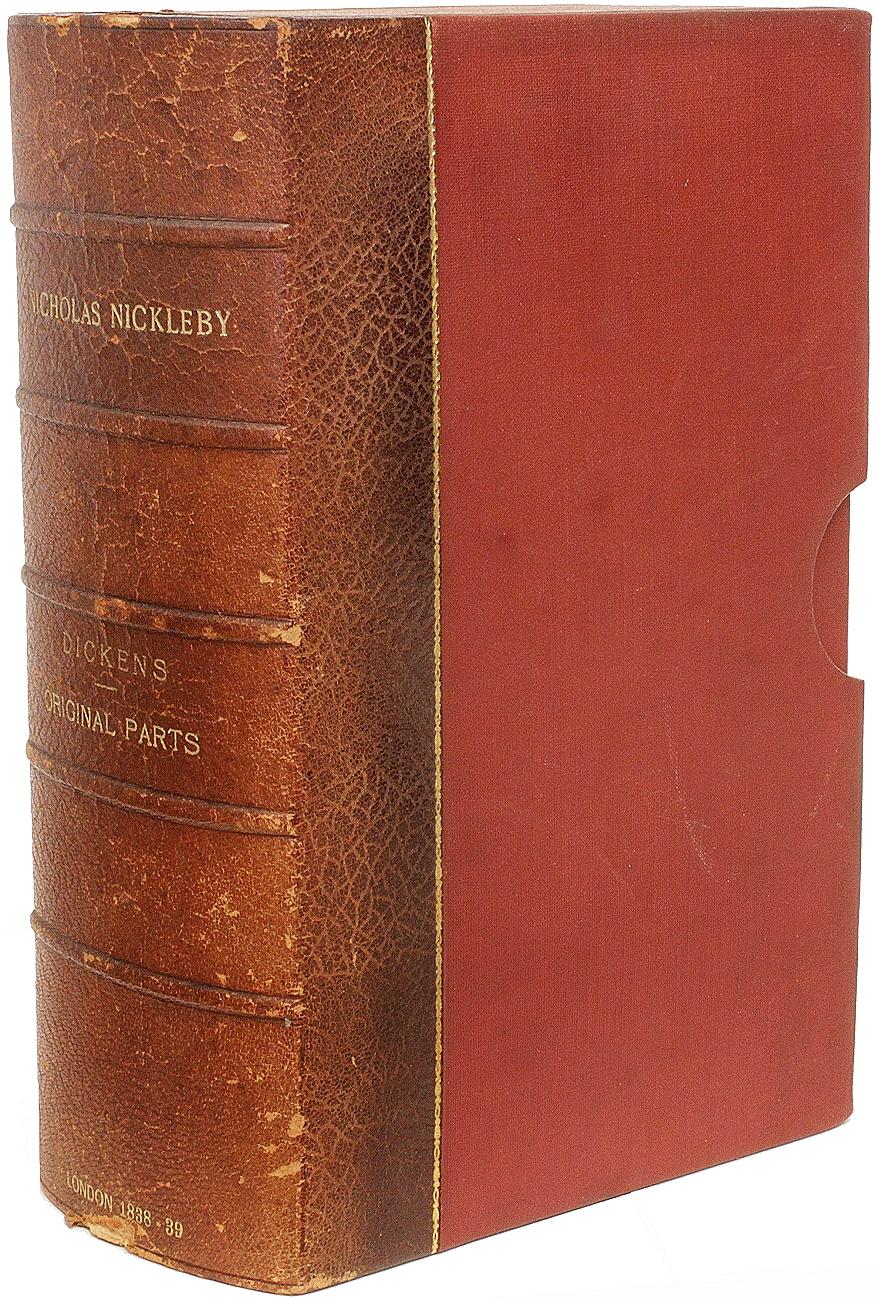 Milieu du XIXe siècle DICKENS. Vie et aventures de Nicholas Nickleby. Première édition EN 19 exemplaires en vente