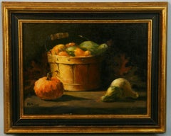 "Fall Vegetables in a Basket " Still Life
