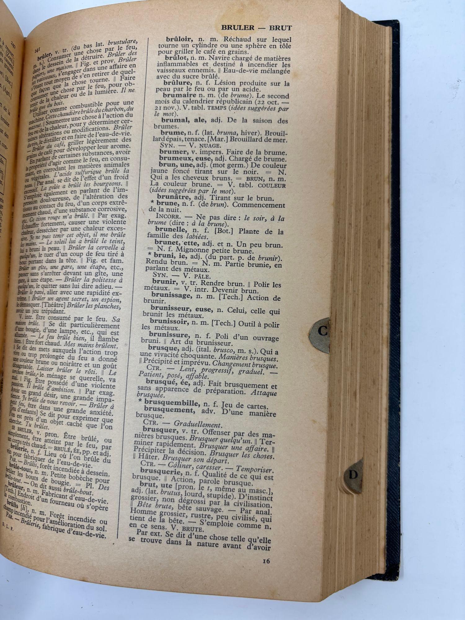 Dictionnaire Quillet de la Langue Française couverture rigide de Raoul Mortier en vente 4