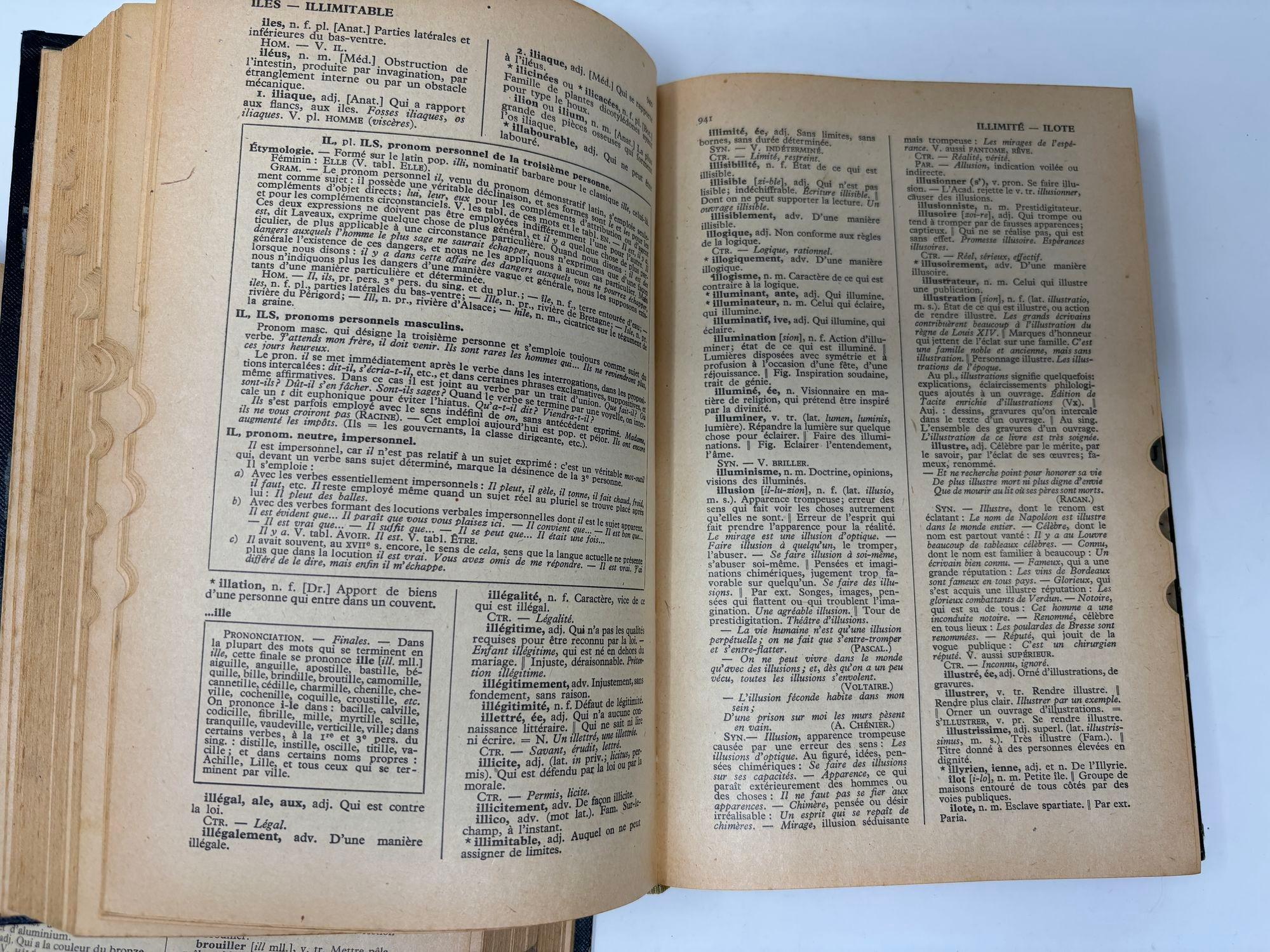 Dictionnaire Quillet de la Langue Française couverture rigide de Raoul Mortier en vente 5