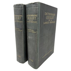 Dictionnaire Quillet de la Langue Francaise Hardcover by Raoul Mortier