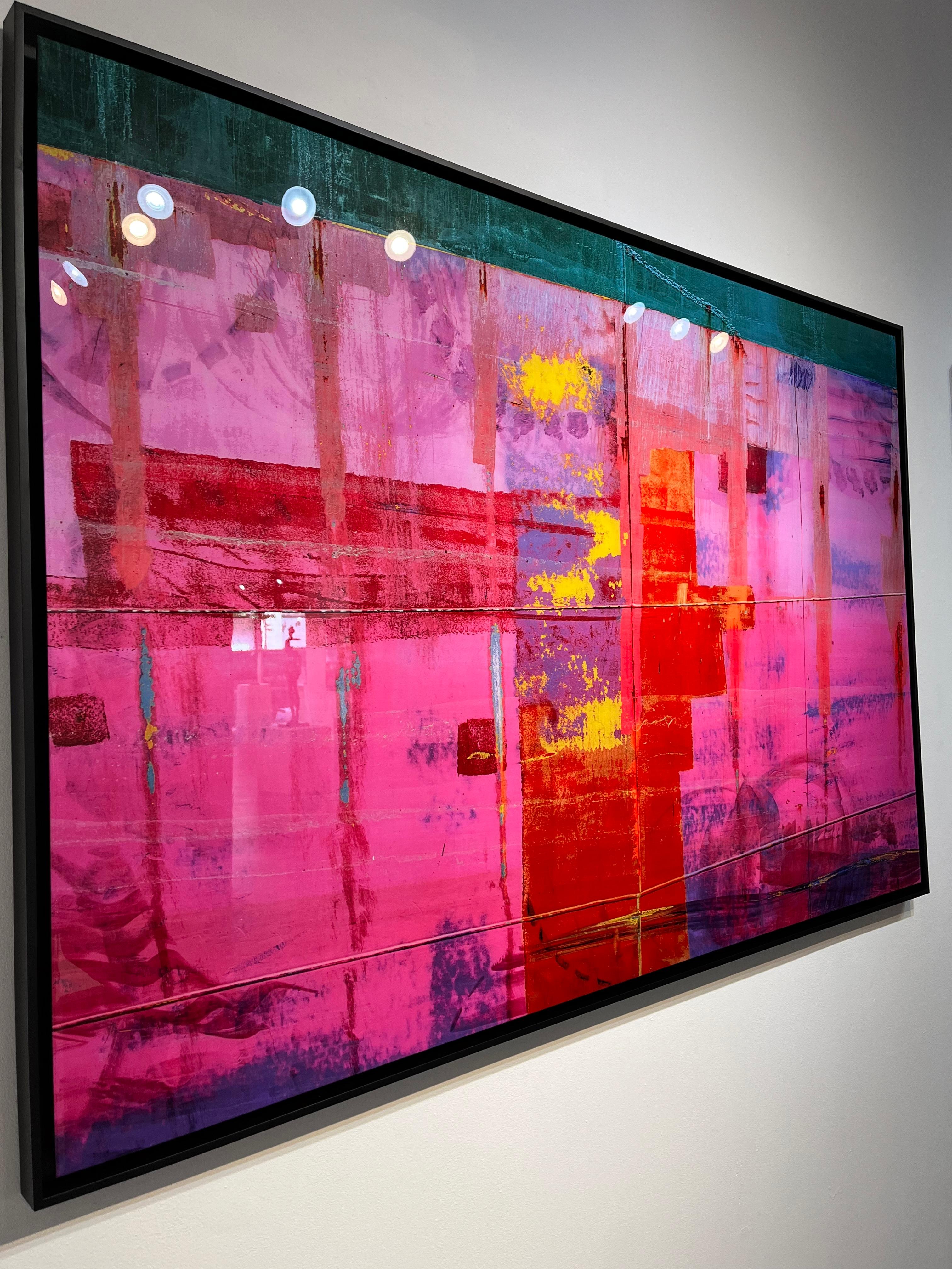 Below the Level - Pink Color Photograph by Didier Engels