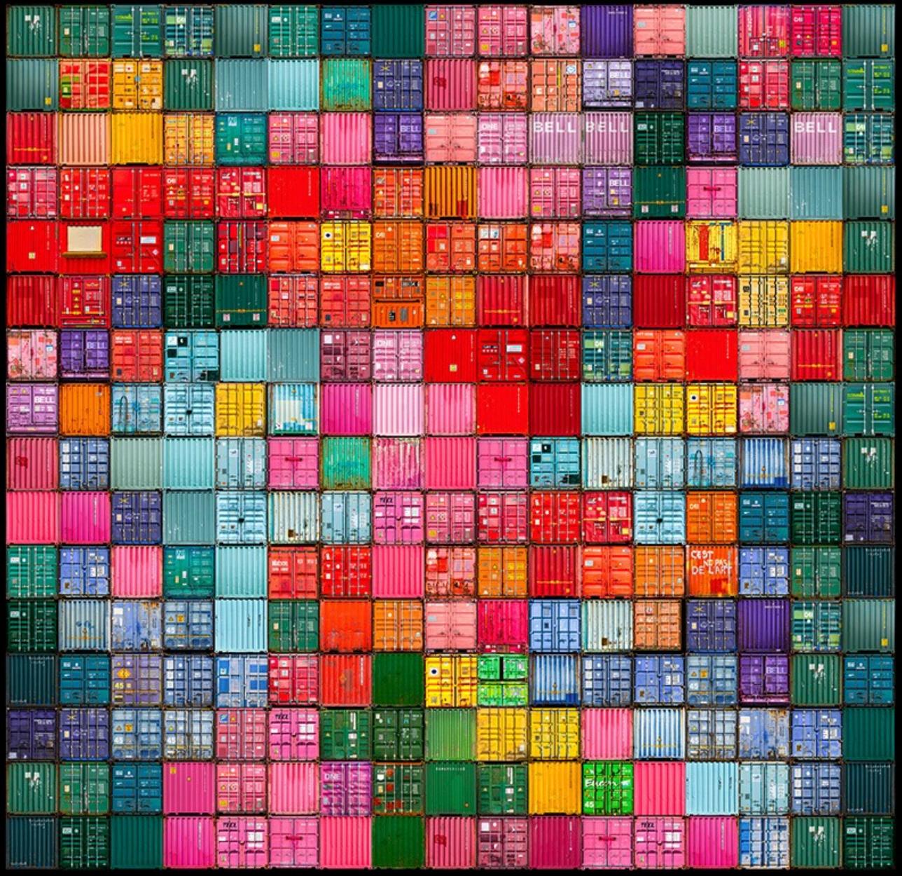 Didier Engels Abstract Photograph - Containerscape