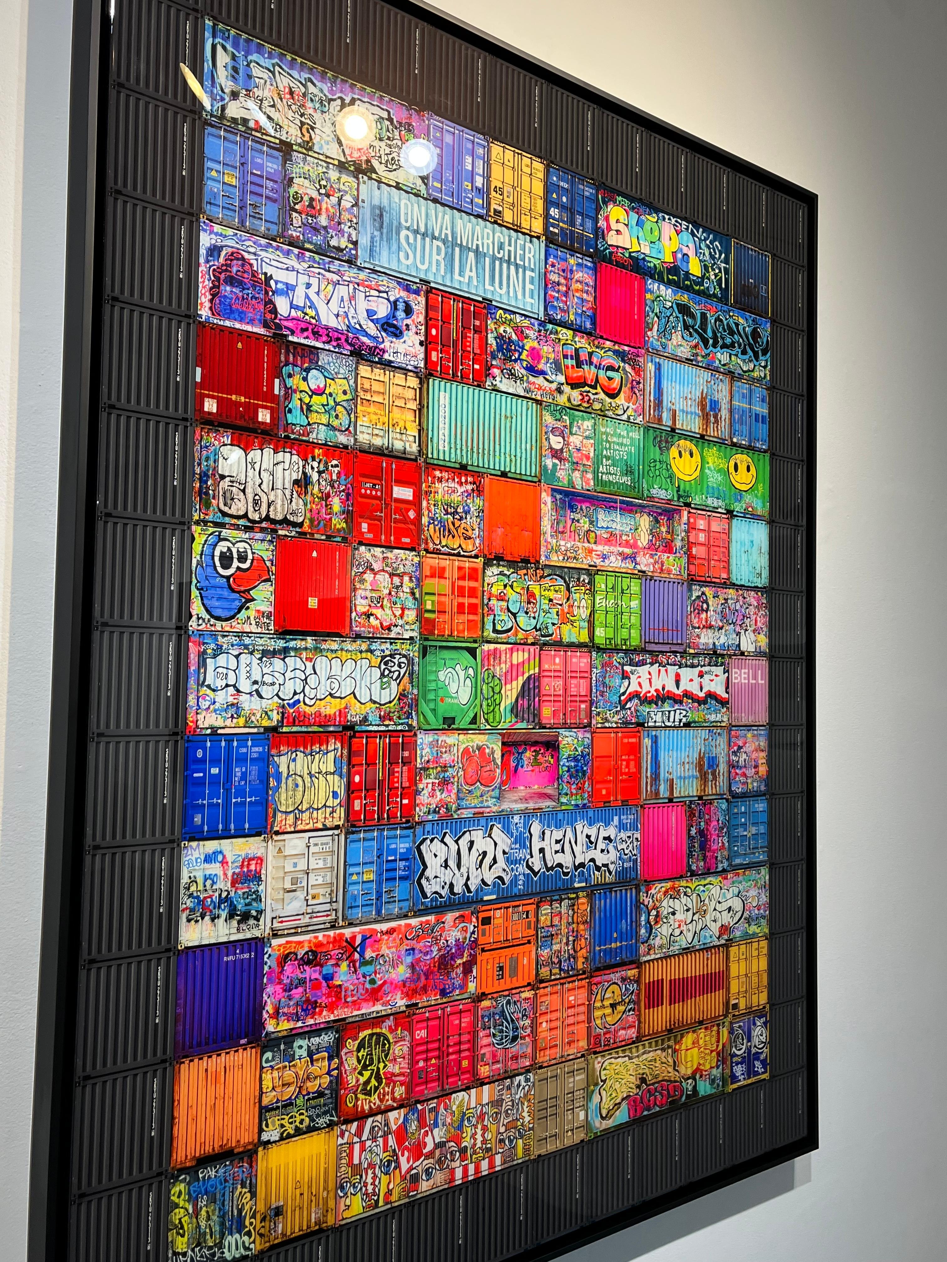 Graffiti Espectro Dos - Photograph Contemporáneo de Didier Engels
